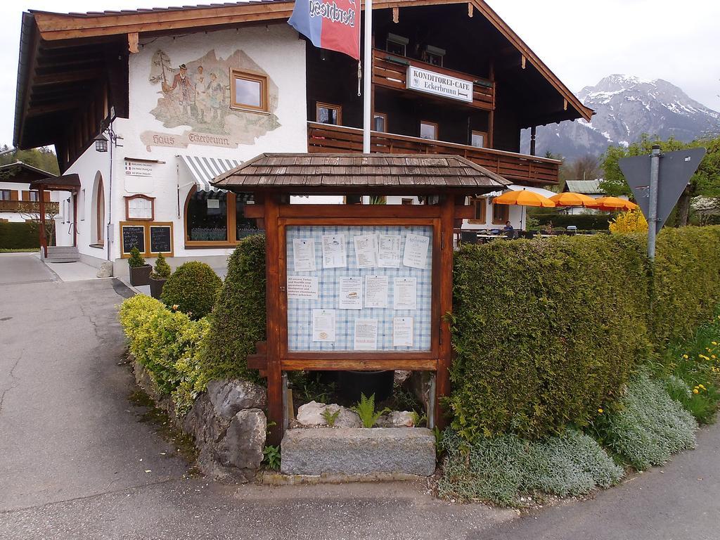 Cafe Pension Eckerbrunn Schönau am Königssee Exteriér fotografie